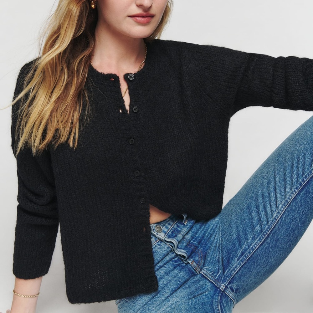 NWT Reformation Clara Knit Cardigan
